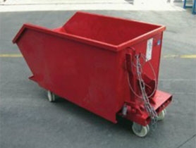 Самоопрокидывающийся контейнер глубокой загрузки