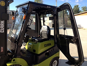 Кабина Сlark-c15d-c30d