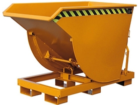 Самоопрокидывающийся контейнер