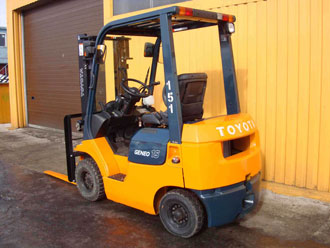 Газовый автопогрузчик.