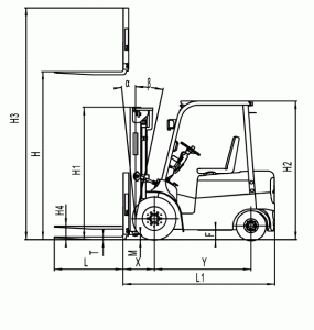 Схема погрузчика Baoli