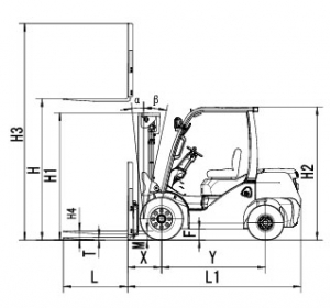 Схема погрузчика Baoli