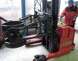 Барабан для захвата бочек