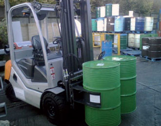 Рзагрузка и погрузка бочек