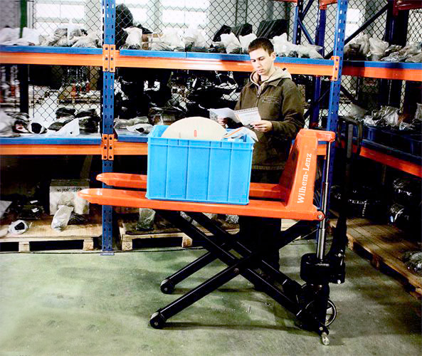 Тележки с ножничным подъёмом