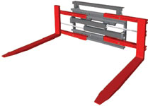 Схема позиционера для погрузчика