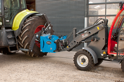 Колесосъемник для погрузчика (навесное оборудование)