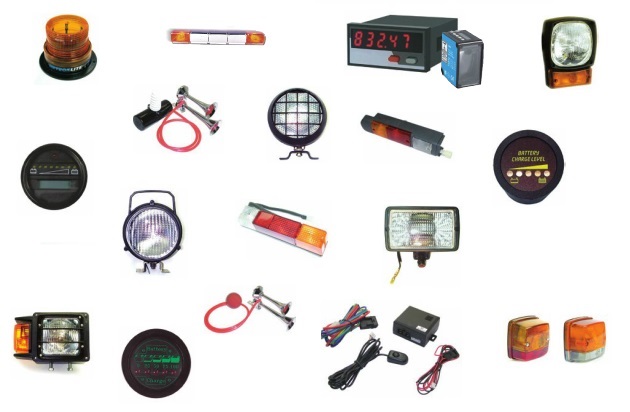 Аксессуары и электрооборудование для погрузчиков