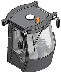 Кабина для погрузчика