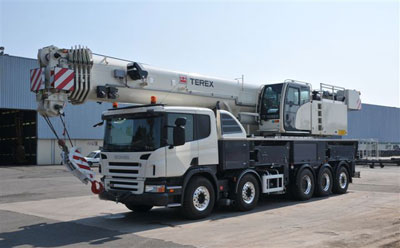 Краны Terex.